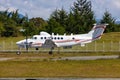 Colombia Air Force King Air airplane Medellin airport