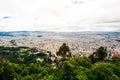 Colombia Bogota City Medellin Cerro monserrate Travels Royalty Free Stock Photo