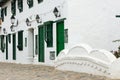 Colombia, Colonial architecture of Villa de Leyva Royalty Free Stock Photo
