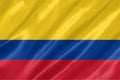 Colombia Flag Royalty Free Stock Photo