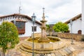 Colombia Guatavita fountain in the historic center