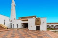 Colombia Guatavita our lady of sorrows parish panoramic view