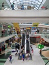 Colombia, Medellin, Tranvia Plaza mall interiors view