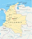 Colombia Political Map