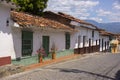 Colombia - Santa Fe de Antioquia - City, Street view Royalty Free Stock Photo