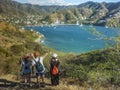 Colombia Taganga Bay Aerial View Royalty Free Stock Photo