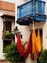 Colombia, View on the old Cartagena Royalty Free Stock Photo