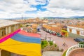 Colombia Zipaquira panoramic view in the afternoon Royalty Free Stock Photo
