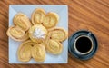 Colombian bakery products ready to eat quarter picture