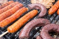 Colombian barbecue, typical food of Colombia- close-up image