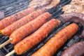 Colombian barbecue, typical food of Colombia- close-up image