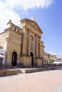 Colombian Church in villa de leyva. Colonial style