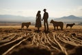 Colombian families. latam, farm, finca, colombian couples, family, animals and nature village houses. husband and wife