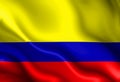 Colombian flag Royalty Free Stock Photo