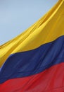 Colombian Flag Royalty Free Stock Photo