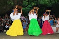 Colombian dancers street performance Royalty Free Stock Photo