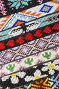 Colombian handmade bracelet - Colorful detail