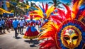 Colombian holidays, Carnival in Barranquilla, holidays and carnival costumes,