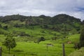 Colombian landscapes. Green mountains in Colombia, Latin America Royalty Free Stock Photo