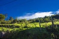 Colombian landscapes. Green mountains in Colombia, Latin America Royalty Free Stock Photo