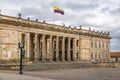 Colombian National Capitol and Congress situated at Bolivar Square - Bogota, Colombia