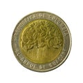 500 colombian peso coin 2003 reverse