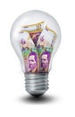 Colombian Peso Lightbulb