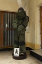 Colombian police bomb suit