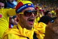 Colombian soccer fan