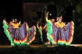 Colombian traditional dance group