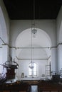 Colombo, Sri Lanka - 11 February 2017: Interior of Wolvendaal Church - a Dutch Reformed Christian Colonial VOC Church Royalty Free Stock Photo