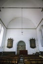 Colombo, Sri Lanka - 11 February 2017: Interior of Wolvendaal Church - a Dutch Reformed Christian Colonial VOC Church