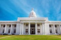 Colombo, Sri Lanka - 11 February 2017: Panorama of Colonial-era building of the Town Hall parliment building white house Royalty Free Stock Photo