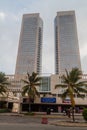 COLOMBO, SRI LANKA - JULY 26, 2016: Buildings of World Trade Center in Colombo, Sri Lan Royalty Free Stock Photo