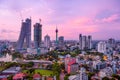 Colombo Sri Lanka skyline cityscape Royalty Free Stock Photo