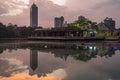 Colombo sri lanka at sunset Royalty Free Stock Photo