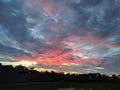 colomonimbus when sunset