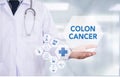 COLON CANCER Royalty Free Stock Photo
