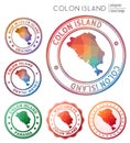 Colon Island badge.