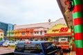 Colon, Panama - December 8, 2019: 99 Cents Super Center sign on a wall