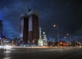 Colon Square by night