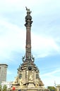 Colon statue in Barcelona Spain