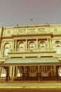 Colon Theatre, Buenos Aires, Argentina. Vintage and yesteryear e Royalty Free Stock Photo