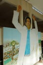 Colonel Gaddafi Poster at Leptis Magna Museum, Libya