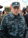 Colonel-General of the Police, Deputy Minister of the Interior of the Russian Federation Arkady Gostev at the International Salon