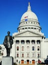 Colonel Heg Statue, Wisconsin State Capitol Building Royalty Free Stock Photo