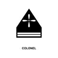 Colonel rank icon. Element of Germany army rank icon