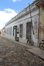 Colonia, uruguay old street Royalty Free Stock Photo