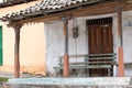 Colonial architectural detail in Vilcabamba Ecuador