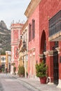 Colonial architecture in Bernal, Mexico